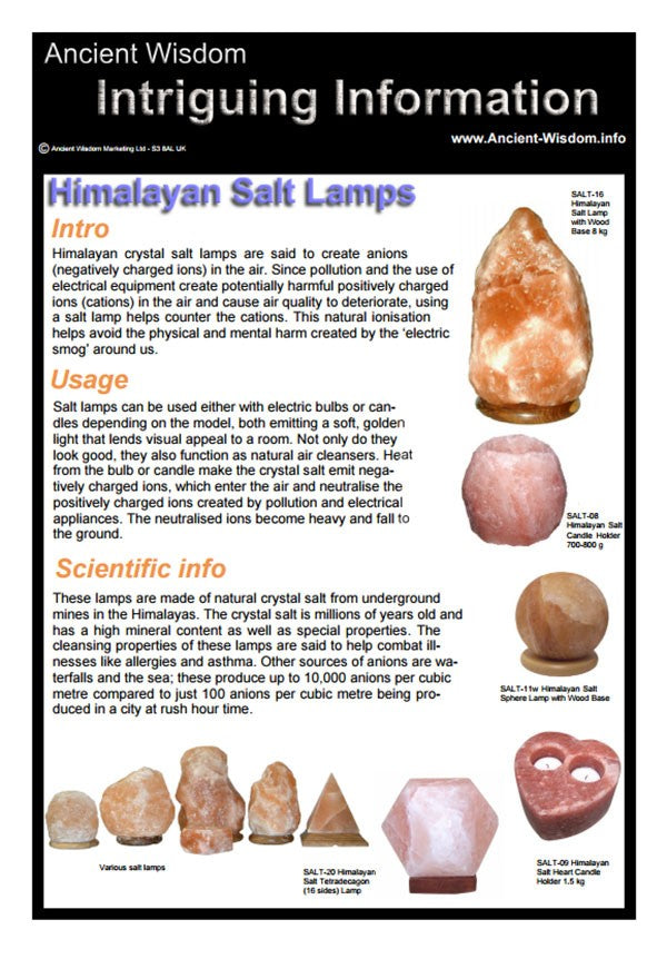 SALT LAMP OIL BURNER