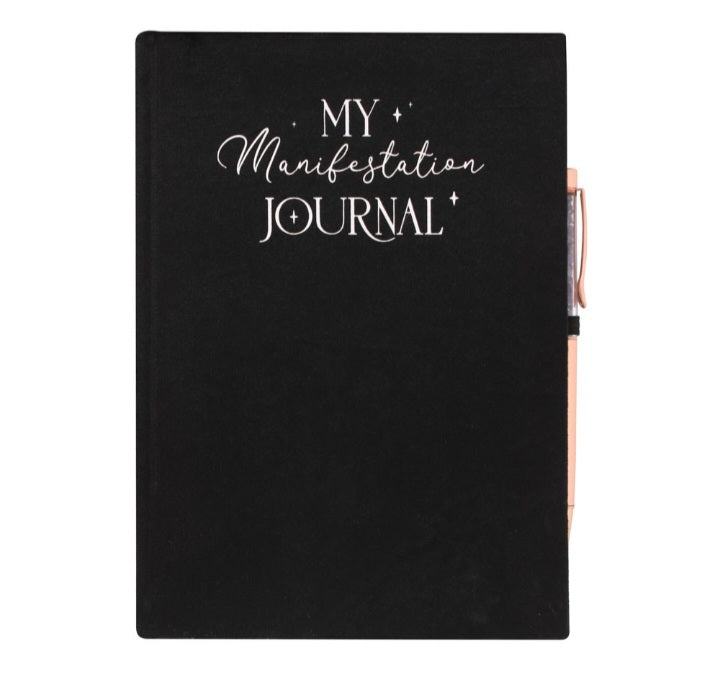 Manifestation Journal with Amethyst Pen