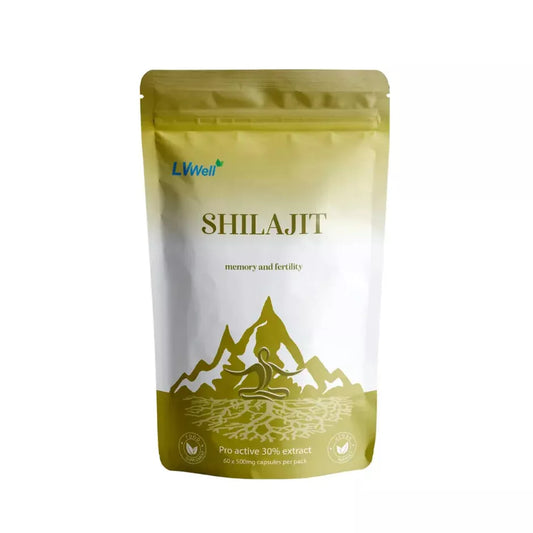 LVWell Mushroom Capsules - Shilajit