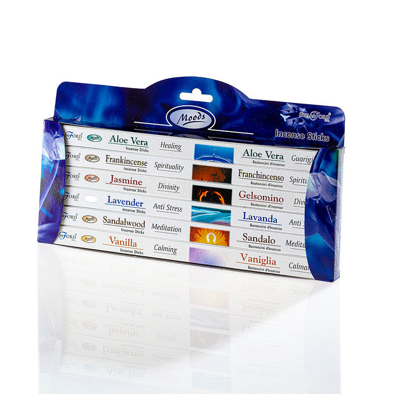 Moods Incense Sticks Collection (6 Pack)